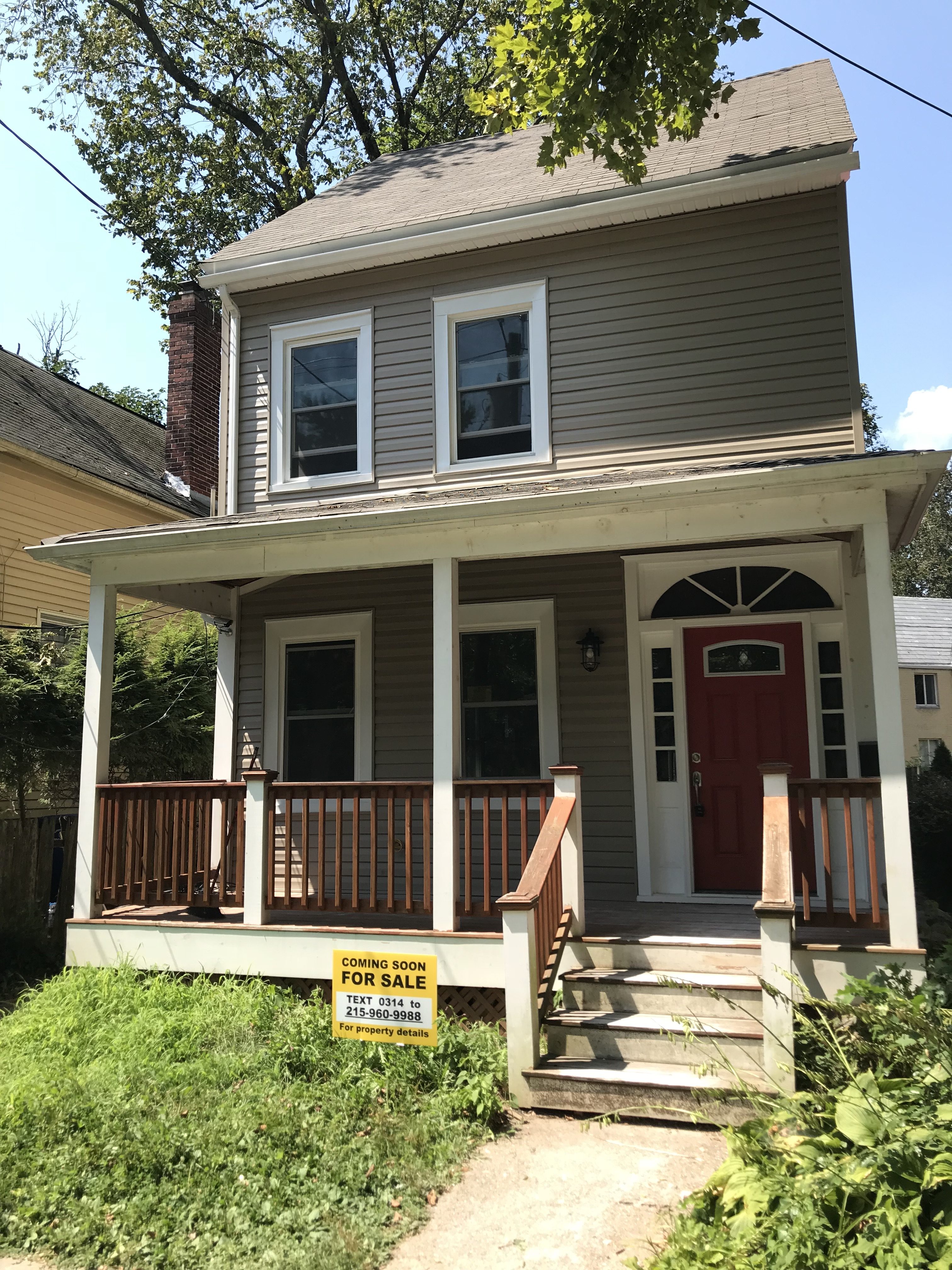 Homes For Sale Project Update 314 Penn Street in Riverton, NJ LDY